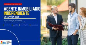 Guía de Alfa Inmobiliaria sobre cómo ser agente inmobiliario independiente en España en 2026: alta gratuita, cuota RETA desde 200€ al mes y tiempo de 3 a 9 meses hasta la primera operación